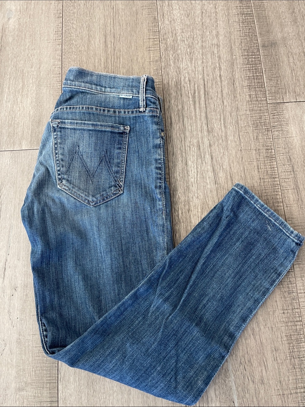 MOTHER Blue Denim Women’s Jeans